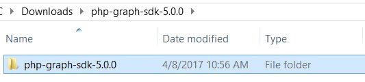 Download php-graph-sdk-5.0.0