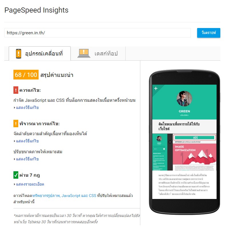 PageSpeed Insights