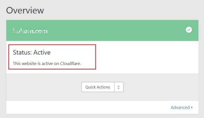 Status NameServer Active