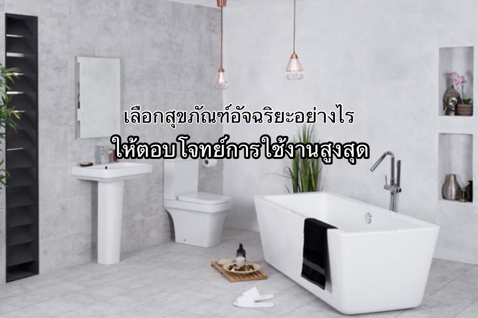 เลือกสุขภัณฑ์อัจฉริยะอย่างไรให้ตอบโจทย์การใช้งานสูงสุด!? - Green